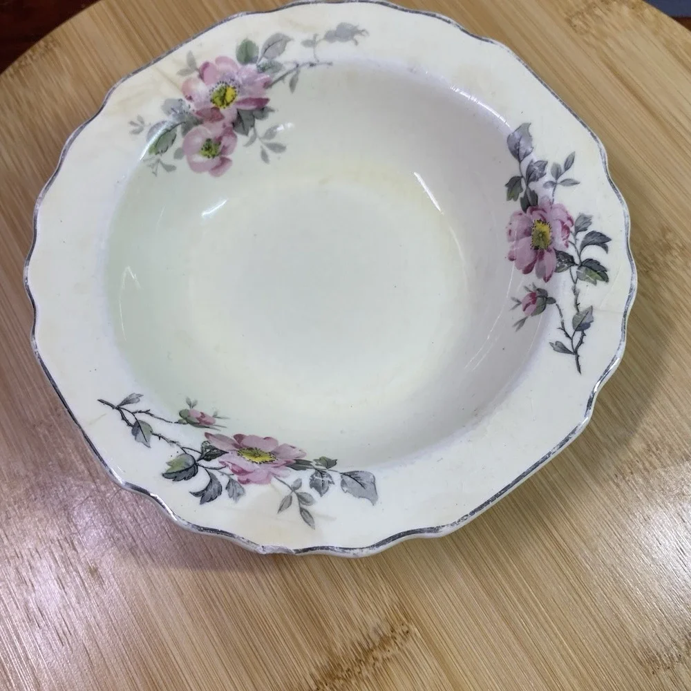 WS GEORGE Canarytone Serving Bowl Vintage USA‎ LIDO 187A See Pics. Make Offer